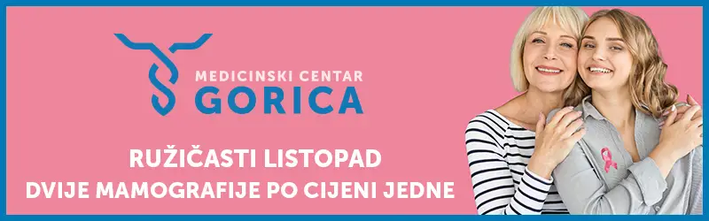 Podsjeti sebe, podjseti nju - Ružučasti mjesec u MC Gorica 2026. godina - mamogrfija 2 za 1